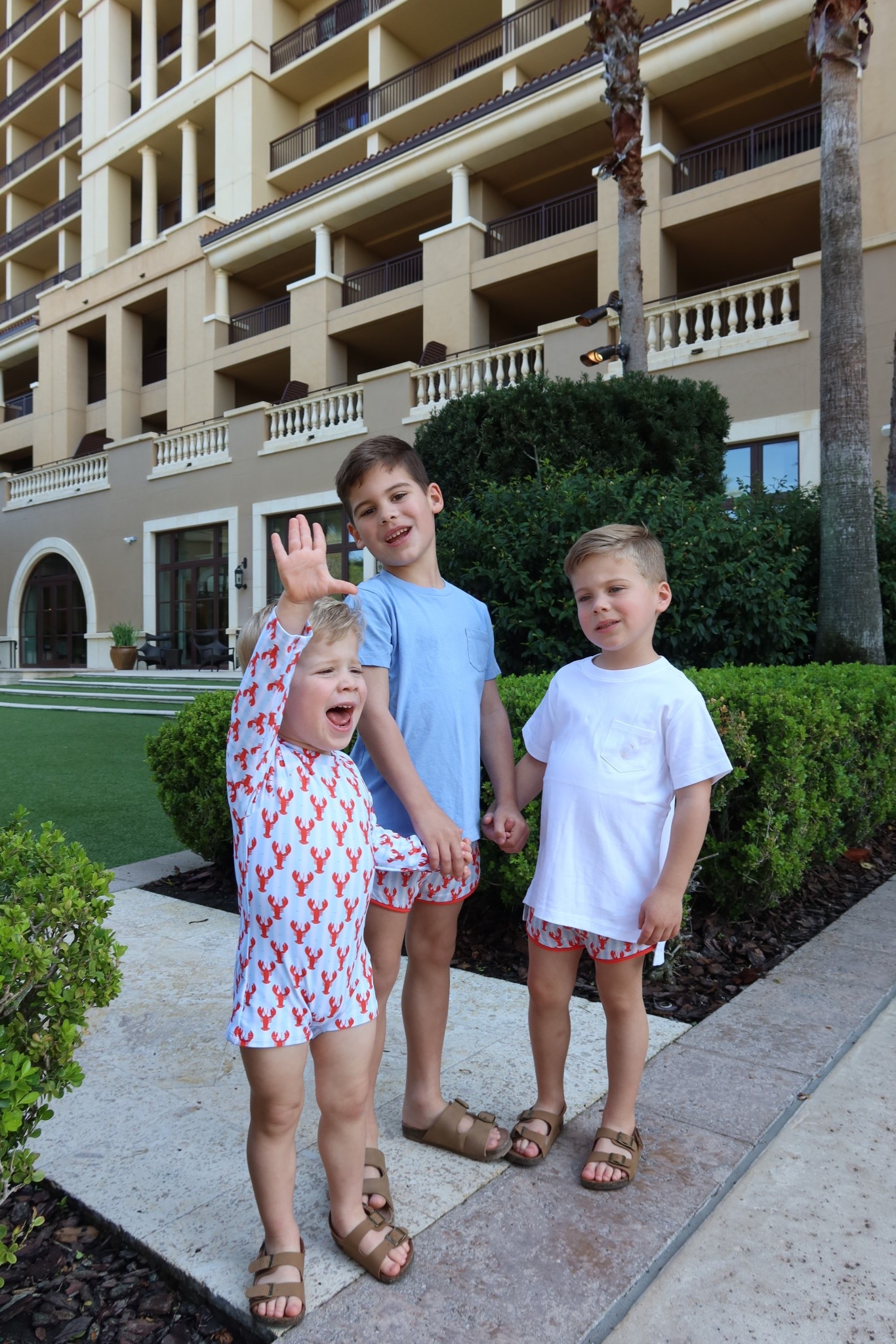 Boys’ swimsuits, tees, & sandals ☀️ 

Boy fashion || toddler fashion || Spring Break || resort wear || summer outfits || kids swimsuits 

#LTKKids #LTKBaby #LTKTravel