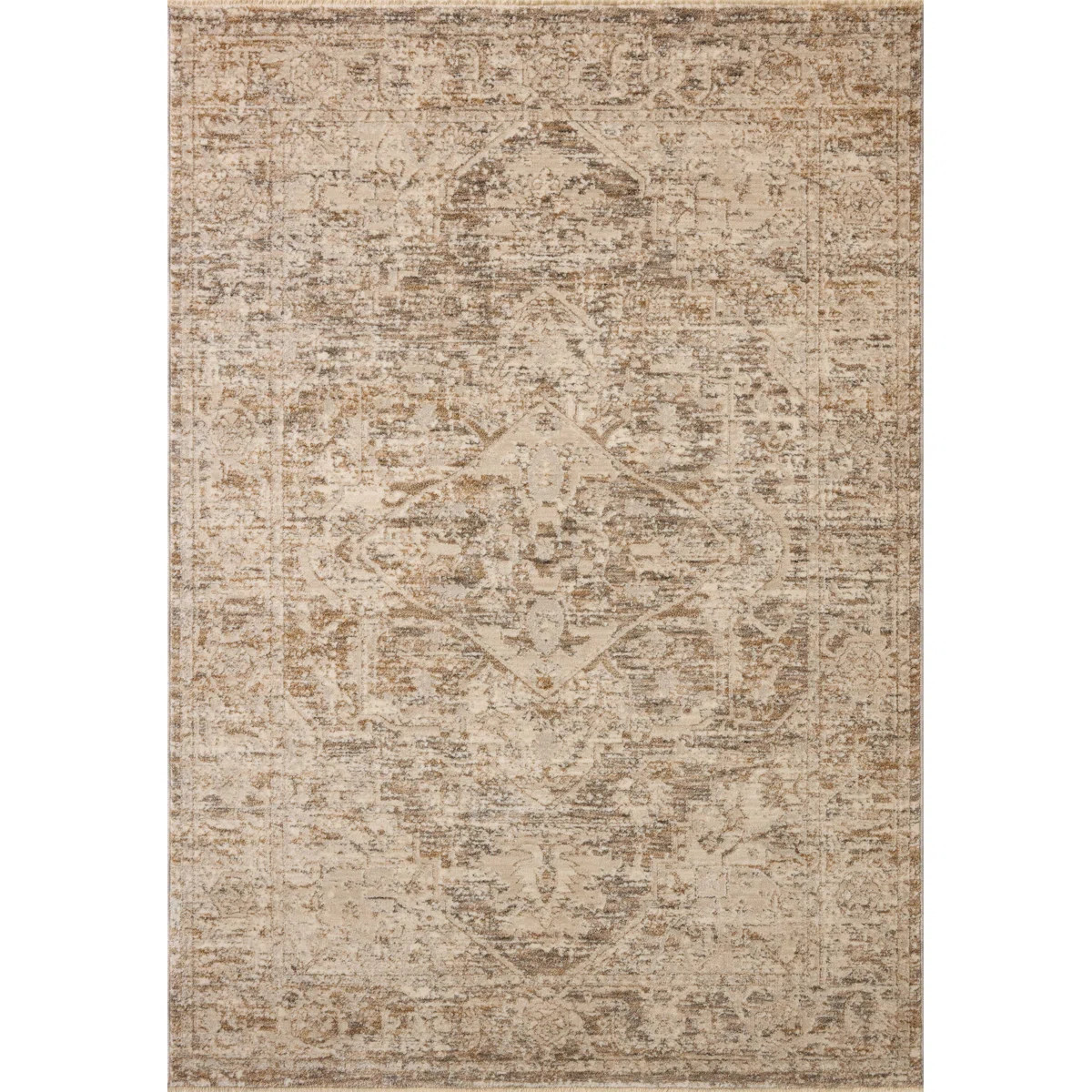 Loloi Clarisse Smoke / Natural Area Rug | Wayfair North America
