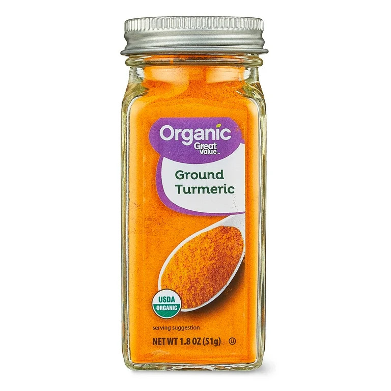 Great Value Organic Ground Turmeric, 1.0 oz | Walmart (US)