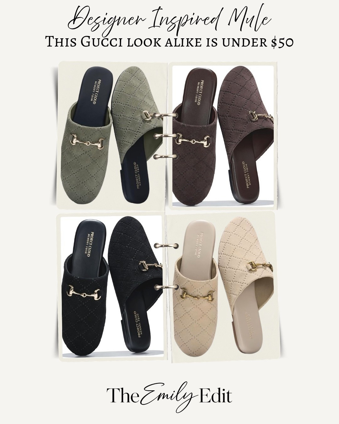 Designer inspired mules, under $50!

#LTKmomlife #LTKOver40 #LTKSaleAlert