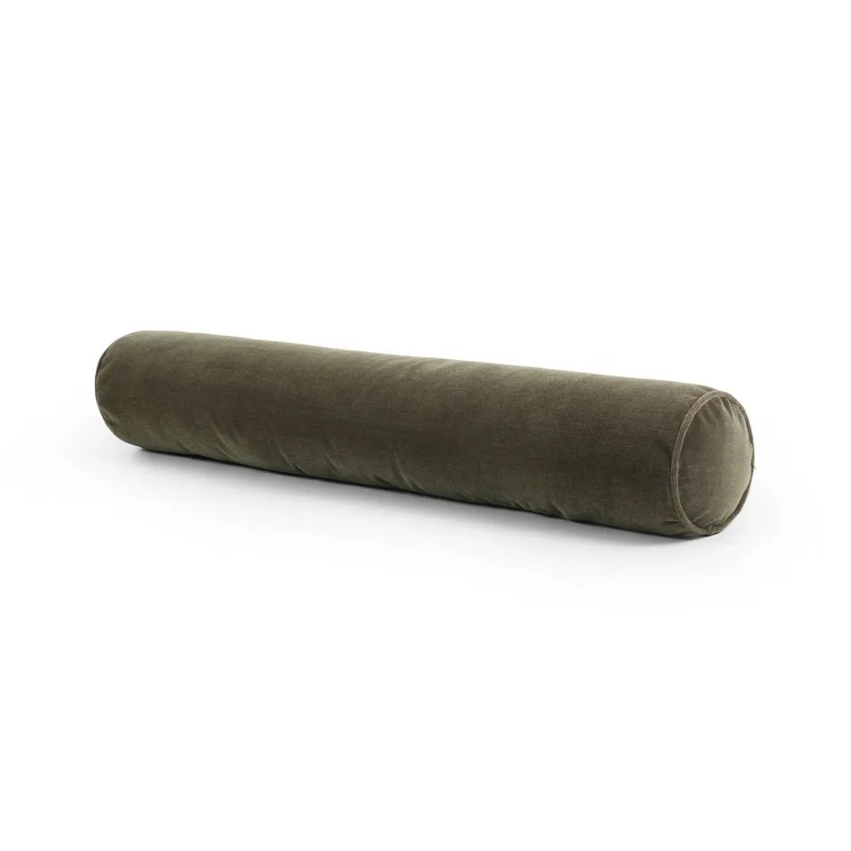 Bridger Bolster Pillow Monte Olive | Gracious Style