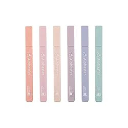 Alohaster HPSIZEE Aesthetic Cute Highlighters Mild Assorted Colors With Soft Chisel Tip, No Bleed... | Amazon (US)