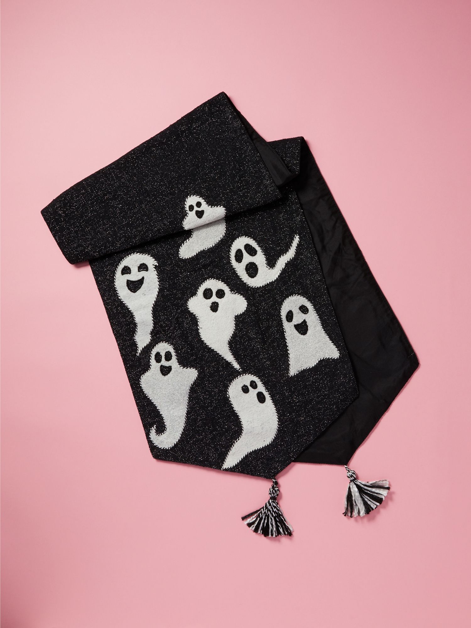 16x72 Embroidered Ghost Table Runner | Kitchen | HomeGoods | HomeGoods