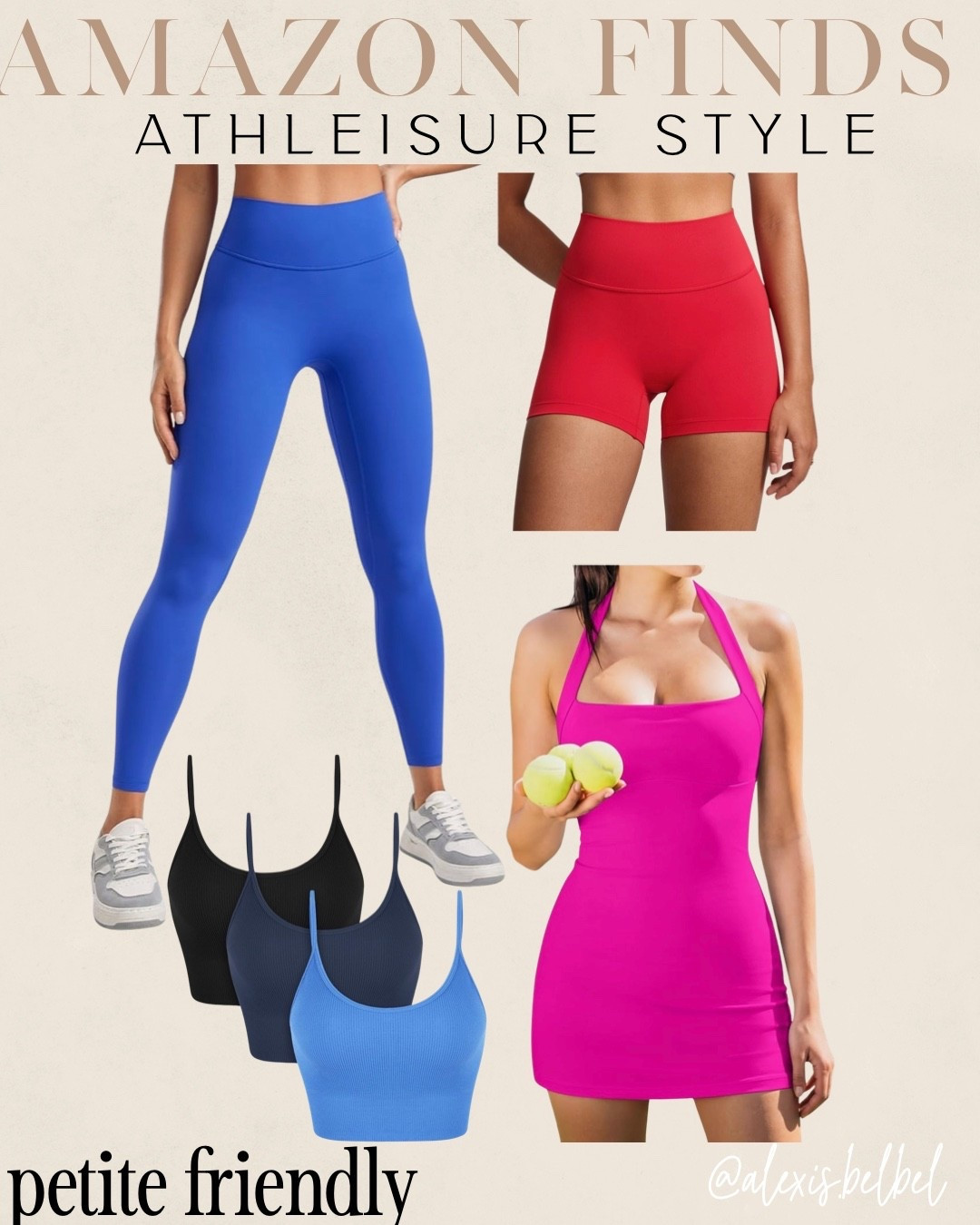 Amazon new activewear finds that actually fit petites and come in xxs

#LTKPetite #LTKfitnessgoals #LTKActive