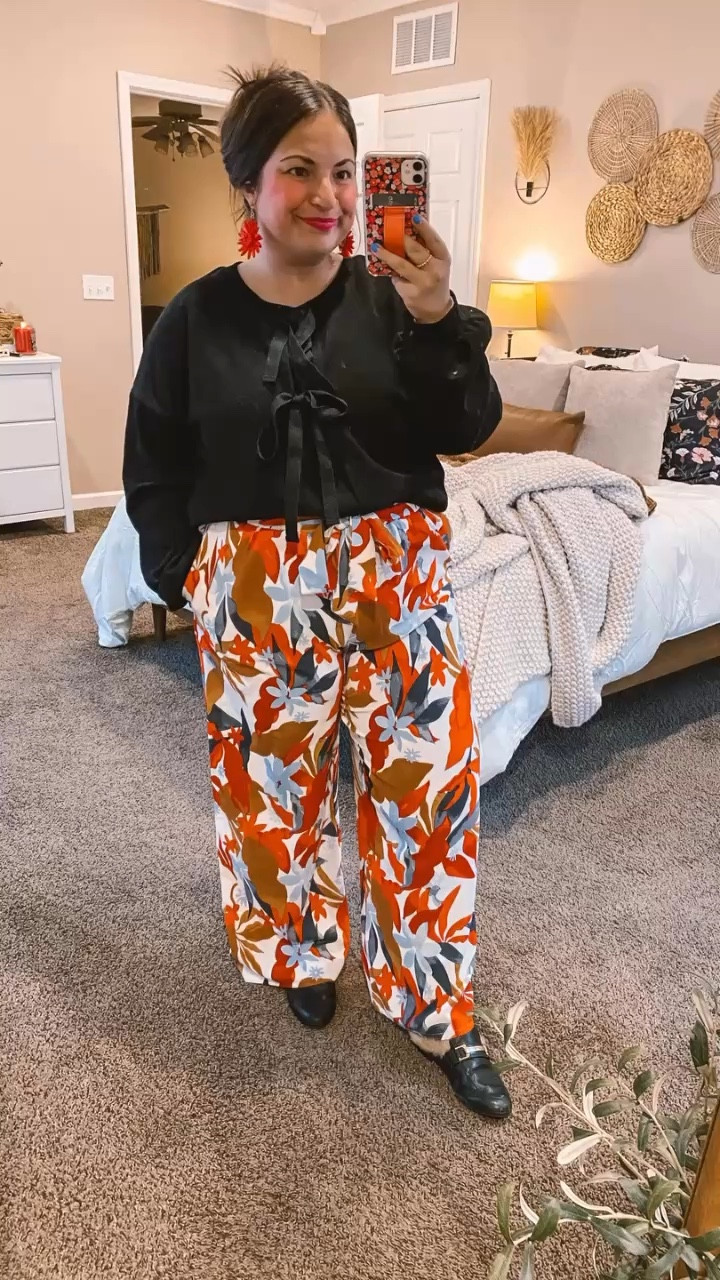 Don't forget that fashion can be fun! Spicing up my wardrobe with these vibrant printed pants! 💖 

mules: super old, but linking similar pairs below!
pants: fit true to size // wearing a large
top: fits oversized // wearing a large 

 #LTKWatchNow #LTKSaleAlert #LTKStyleTip