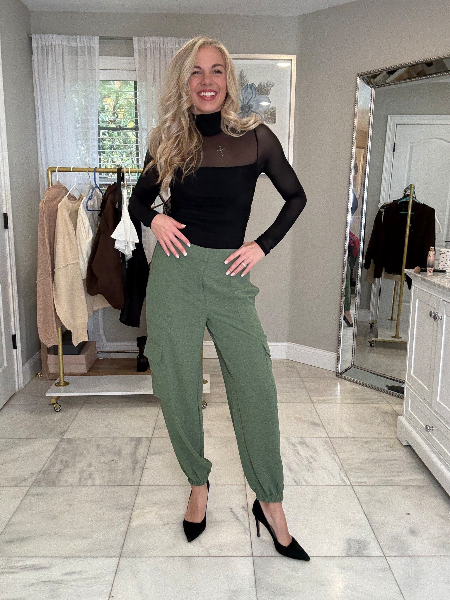 EVERYONE RUN AND GRAB THESE $4 JOGGERS !! So cute , this outfit would be perfect for a Xmas dinner or a night out! 

#LTKSeasonal #LTKU #LTKHoliday