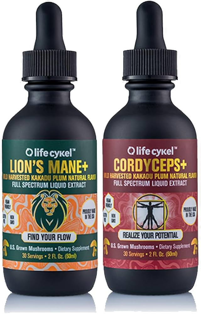 Life Cykel The Performance Pack - Lion's Mane, Cordyceps | Amazon (US)
