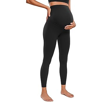 CRZ YOGA Womens Butterluxe Maternity Leggings Over The Belly 25" - Buttery Soft Workout Activewea... | Amazon (US)