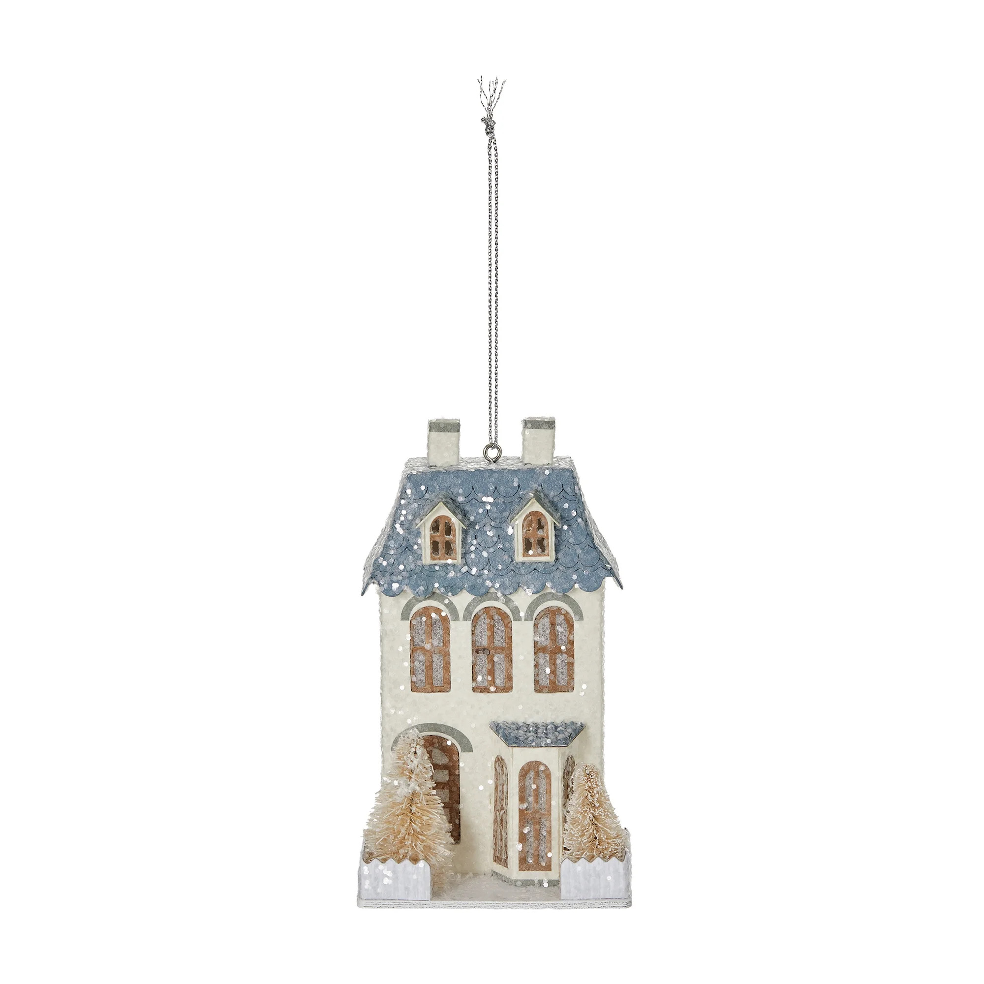 Fraiche Light-up Paper House Ornaments 2-Pack | Walmart (CA)