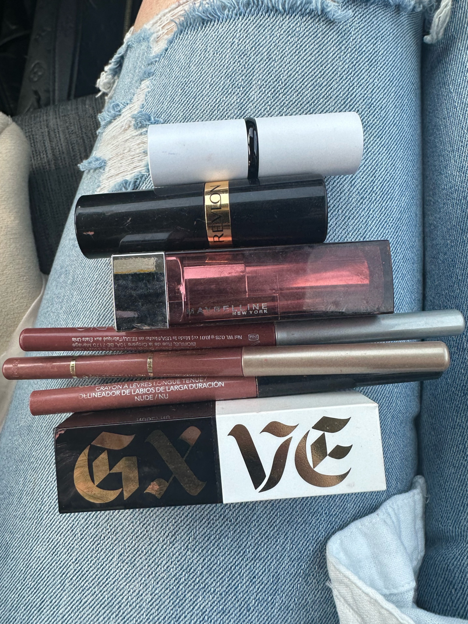 Some of my favorite lipsticks that live in my purse / shades from top to bottom 1. Sam 2. Nude fury 3. Nude lust 4. Naked 5. Most natural 6. Nude 7. Loveable me 

#LTKbeauty #LTKsalealert #LTKunder50