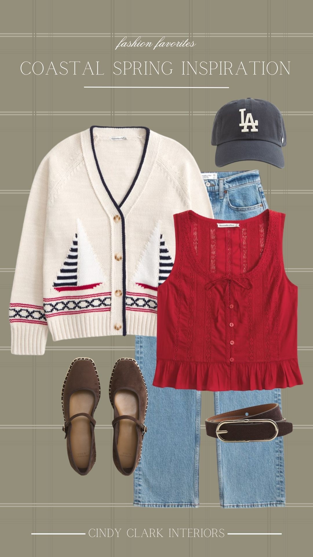 Coastal chic for the spring? Yes, please! How cute is this oversized dad cardigan. I love the sailboats and the red, white, and blue is perfect for summer holidays. 

#LTKgrwm #LTKootd