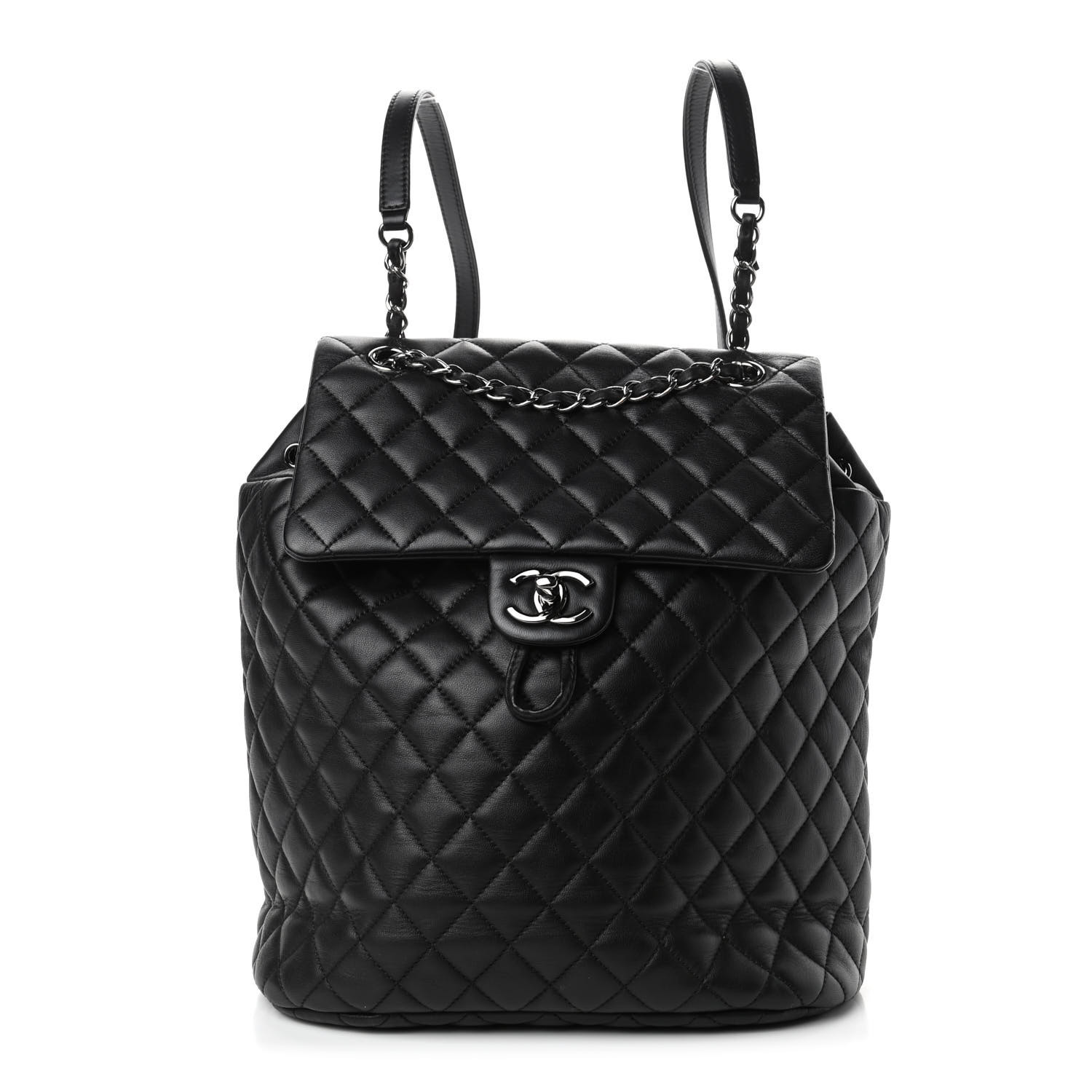 CHANEL

Lambskin Quilted Large Urban Spirit Backpack Black | Fashionphile