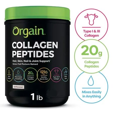 Organic Collagen Peptides Protein Powder - 1 lb | Walmart (US)