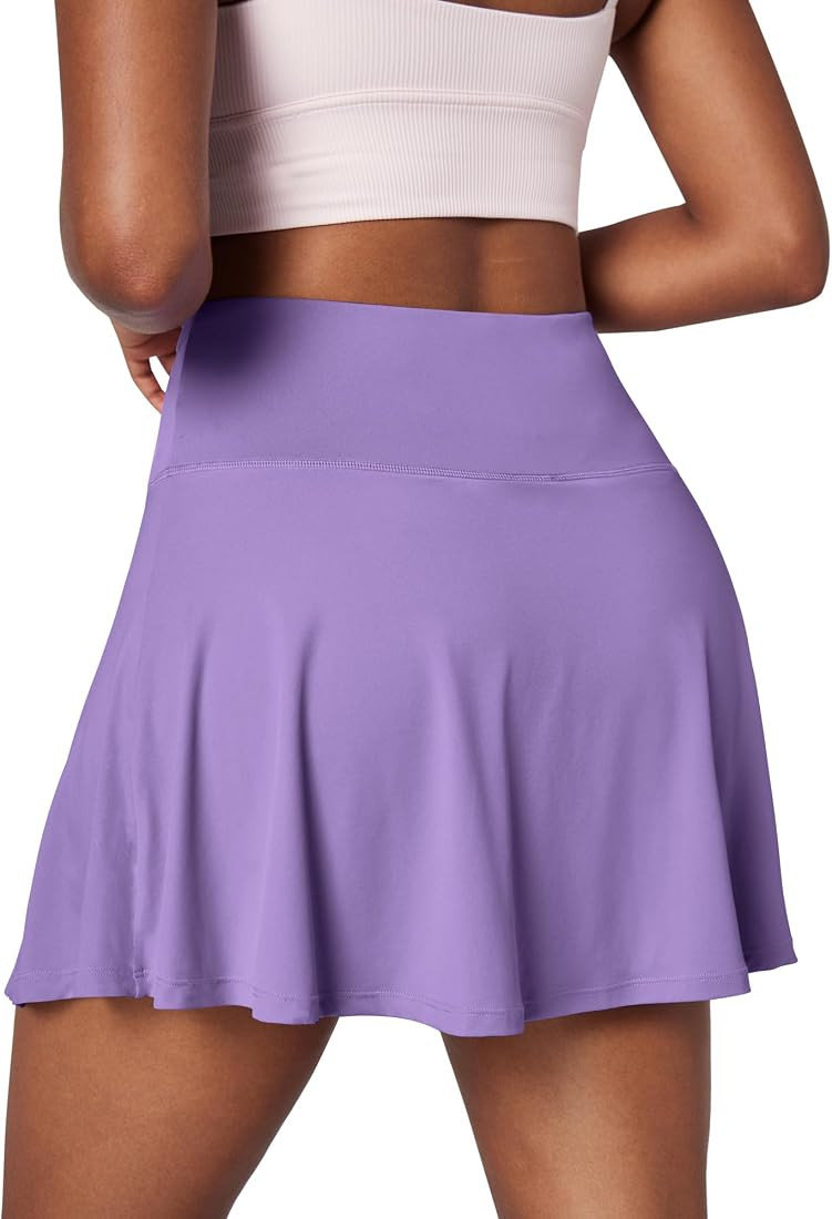 Ewedoos Tennis Skirt for Women with 4 Pockets High Waisted Skort Athletic Golf Skorts Skirts for ... | Amazon (US)