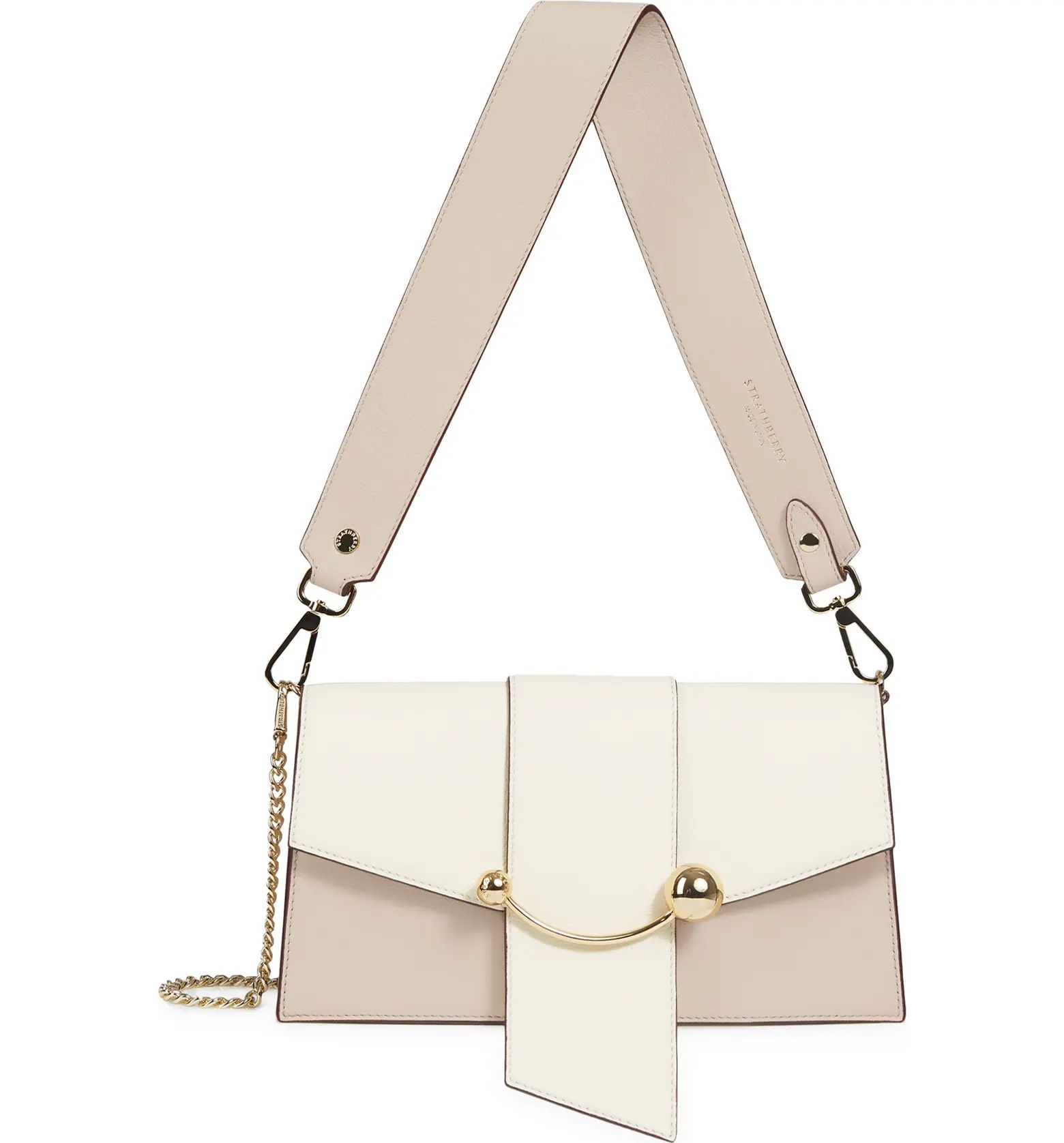 Strathberry Mini Crescent Leather Shoulder Bag | Nordstrom | Nordstrom