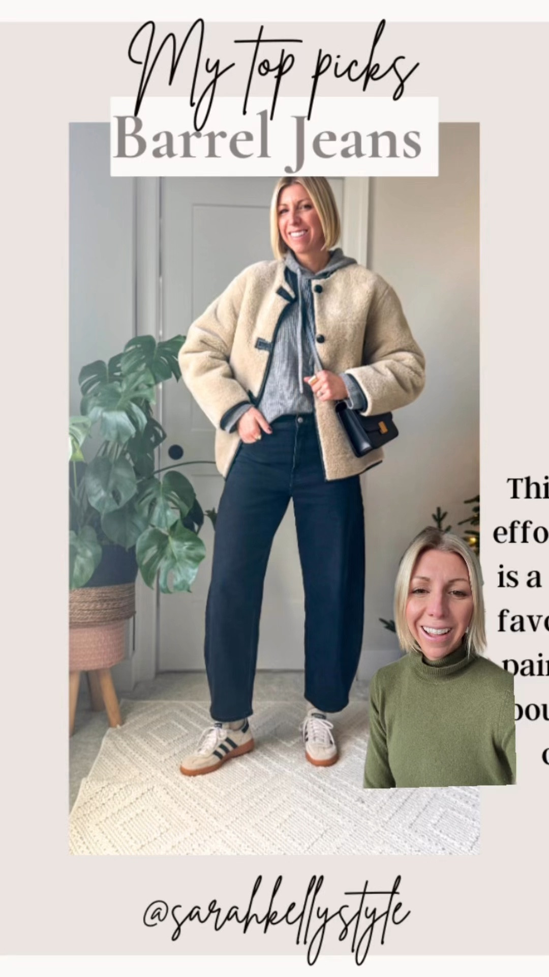 Wearable 2025 denim trend: 
barrel jeans
I personally love how comfortable this style is🙋🏼‍♀️
Sharing a few of my favorite pairs of you want to try them!! 

#LTKStyleTip #LTKOver40 #LTKWatchNow