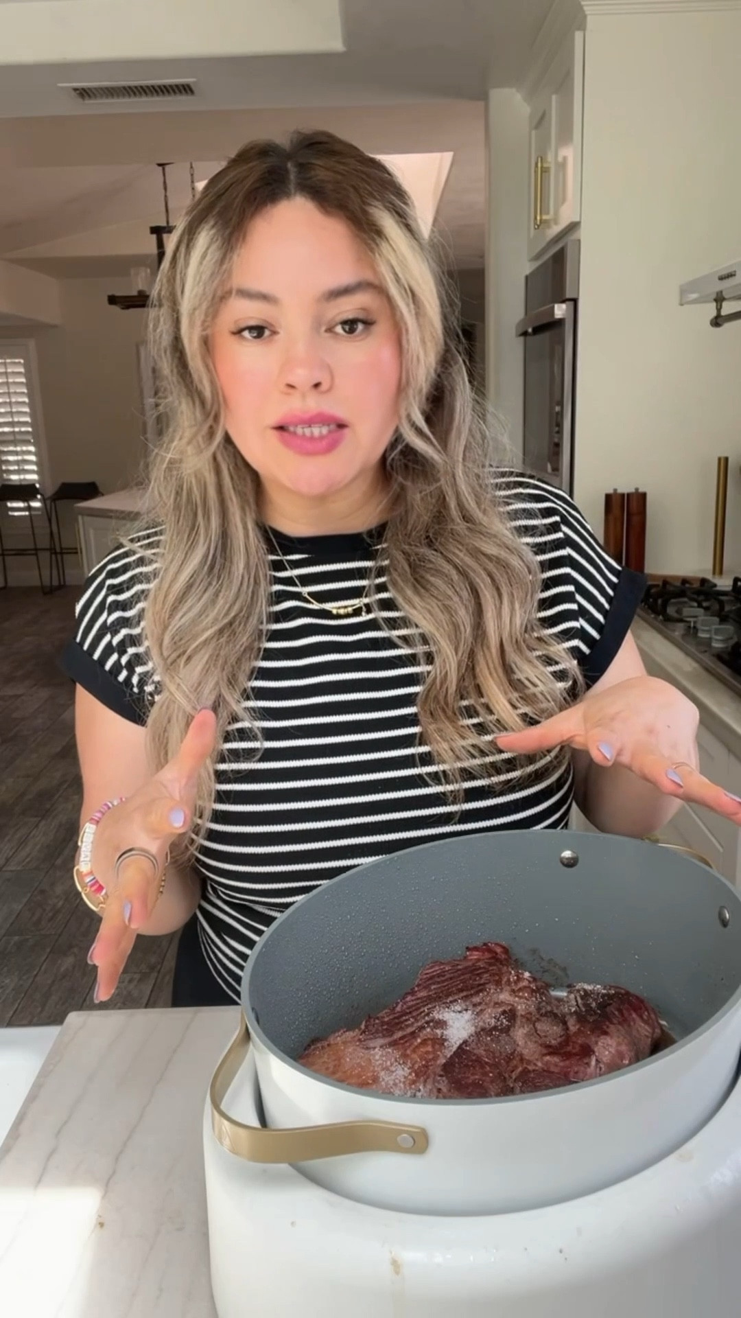 The best multi cooker! It allows you to sear directly in the pot. 
Also my 2 piece set is linked. Size M

#LTKMidsize #LTKHome #LTKFindsUnder100