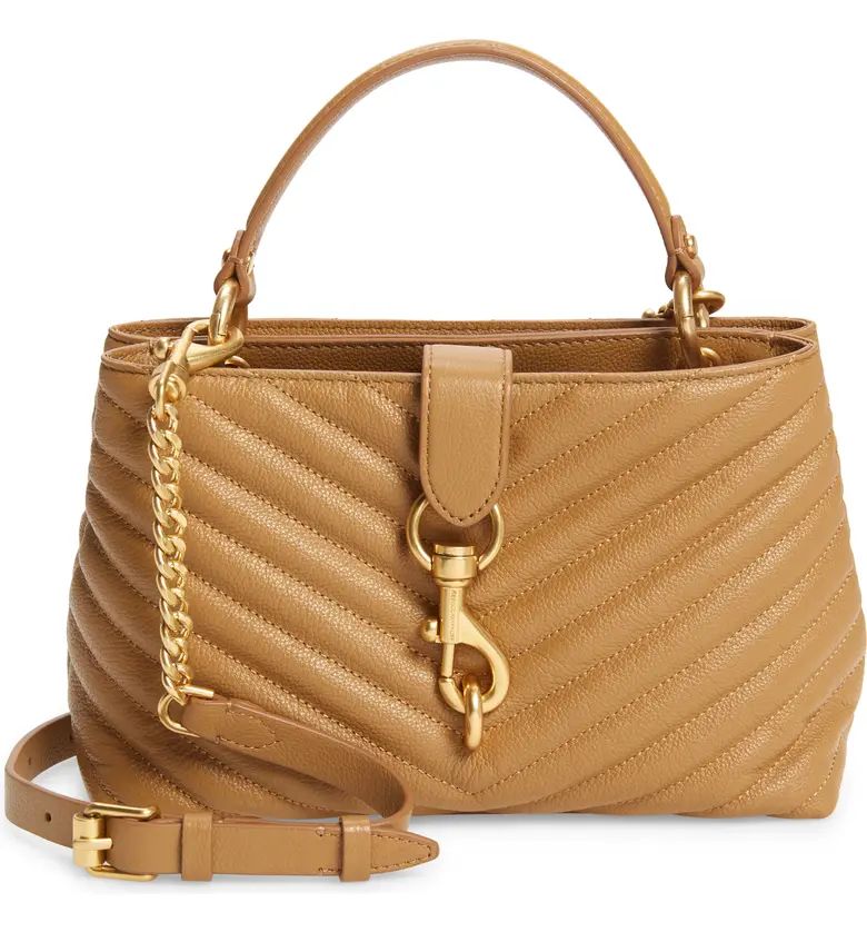 Edie Leather Top Handle Satchel | Nordstrom