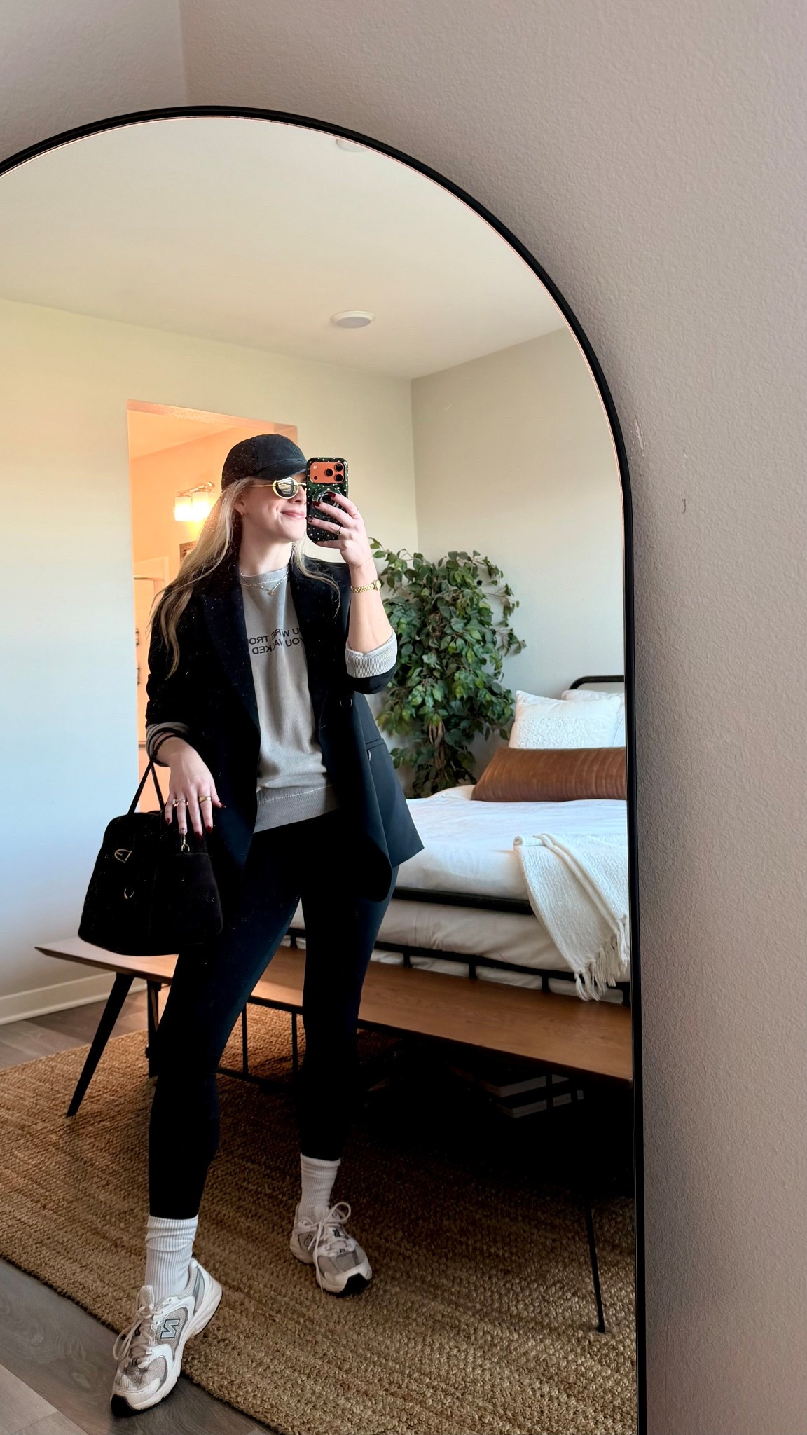 elevated casual friday outfit

elevated casual for a friday on the go 🤍
this is my go-to formula when i want to feel pulled together but still comfy. black lululemon leggings styled with a cozy statement sweater, oversized blazer, and sneakers for an effortless cool girl vibe. perfect for errands, casual meetings, or a low-key workday.

everything linked for easy shopping ✨


#LTKTravel #LTKootd #LTKActive