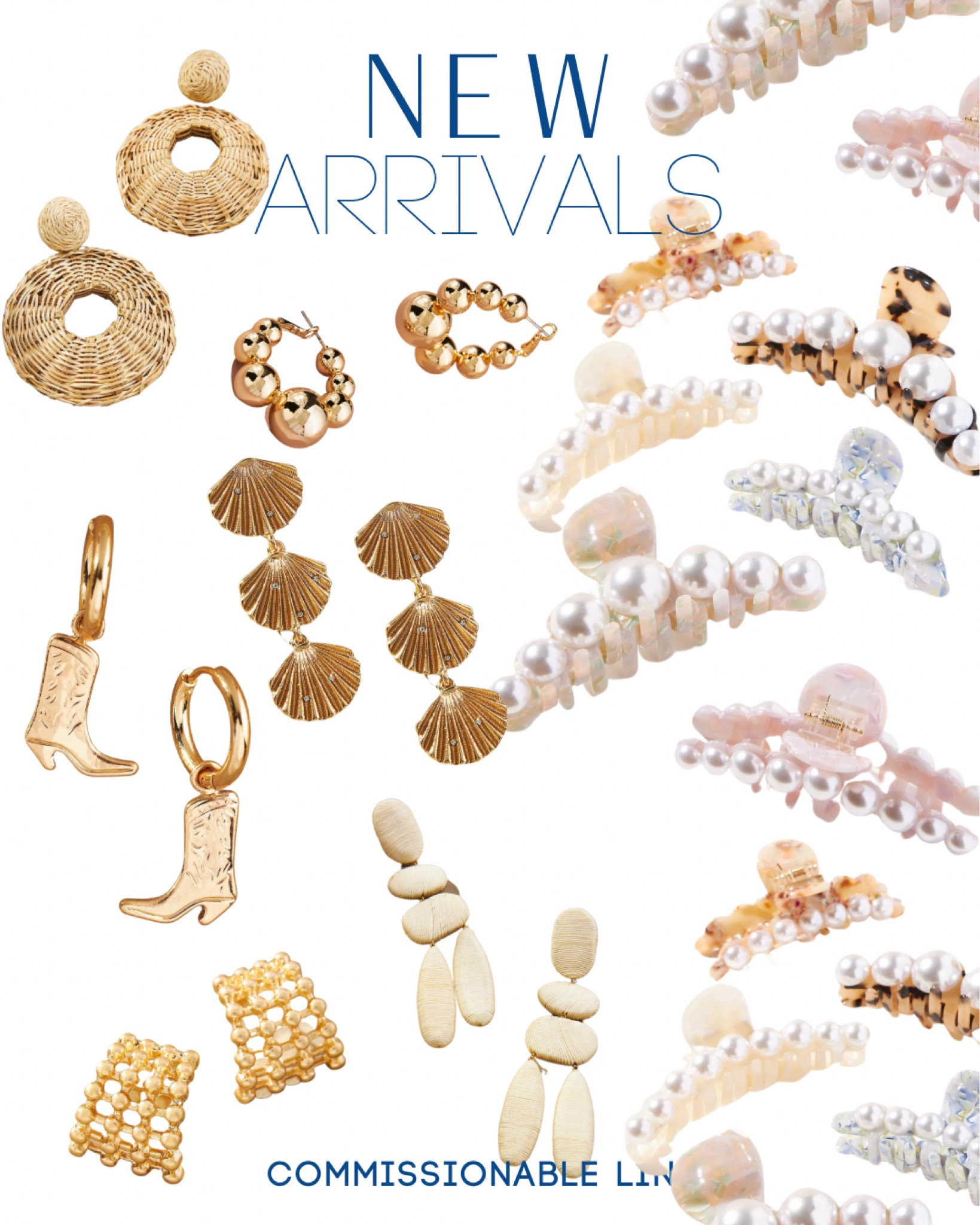 New earrings and the prettiest pearl hair clips ever! 

#LTKworkwear #LTKGiftGuide #LTKunder50