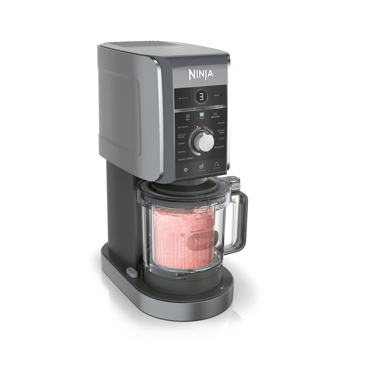 Ninja CREAMi Deluxe 10 in 1 Ice Cream and Frozen Drink Maker - NC501UK | Wayfair UK