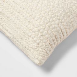 Oversized Textured Solid Throw Pillow - Threshold™ | Target