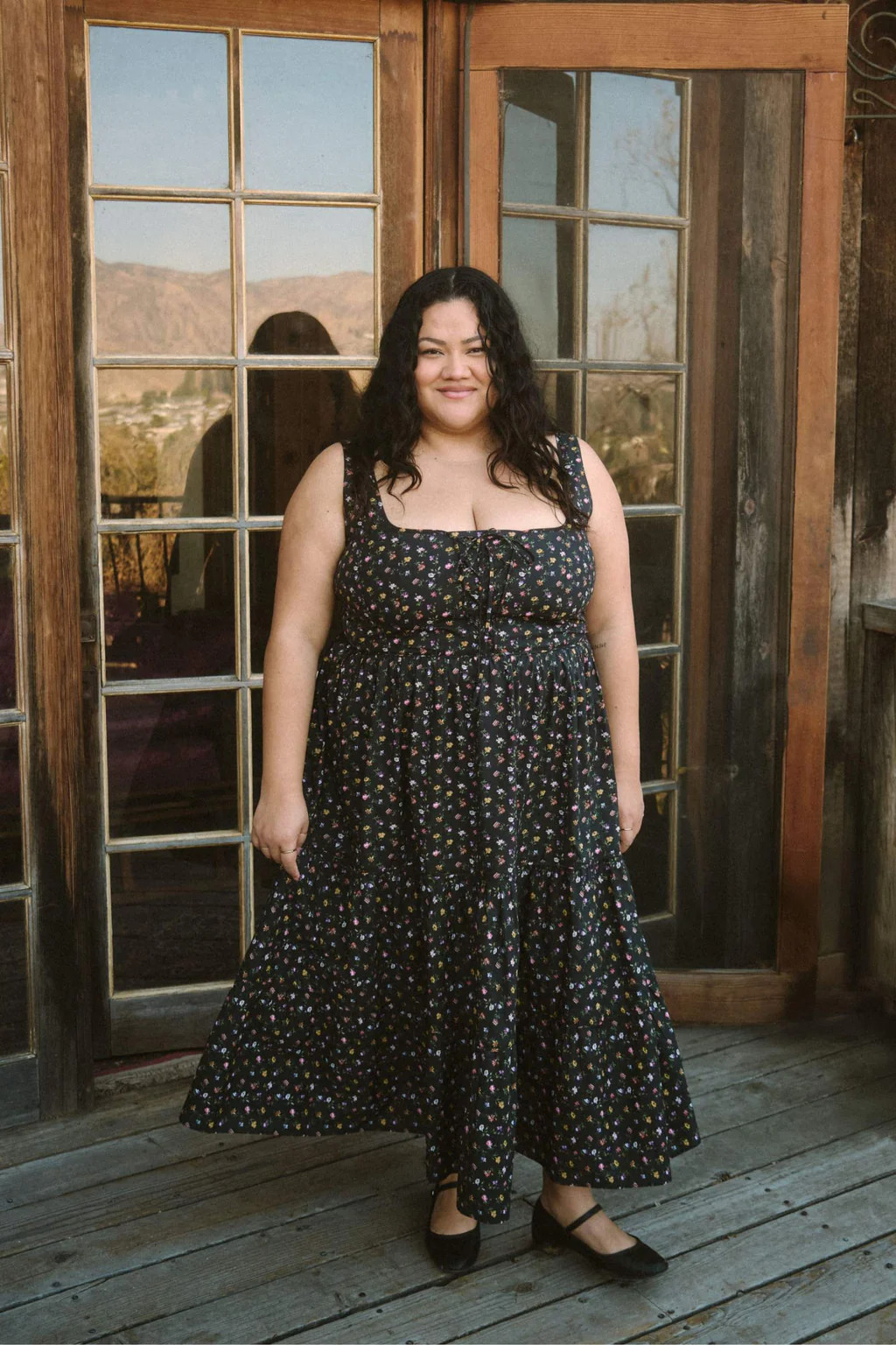 The Adele Dress Extended | Night Garden | Christy Dawn