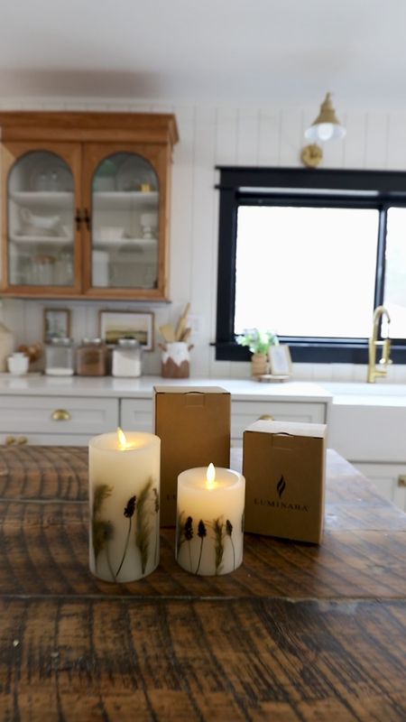The best Flameless candles perfect for spring, embedded with rosemary and lavender: spring home decor, home decor, spring candles, Flameless candles 

#LTKSeasonal #LTKhome #LTKSale