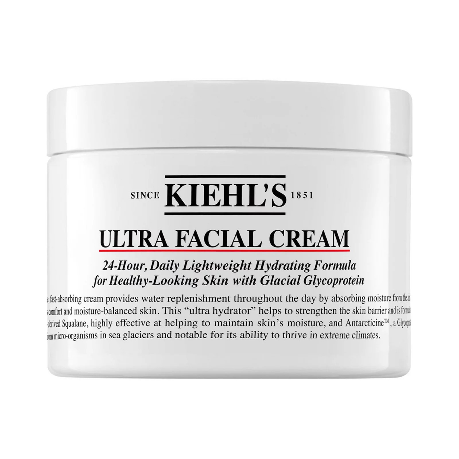 Kiehl's Since 1851 Ultra Facial Refillable Moisturizing Cream with Squalane, Size: 1.7 Oz, None | Kohl's
