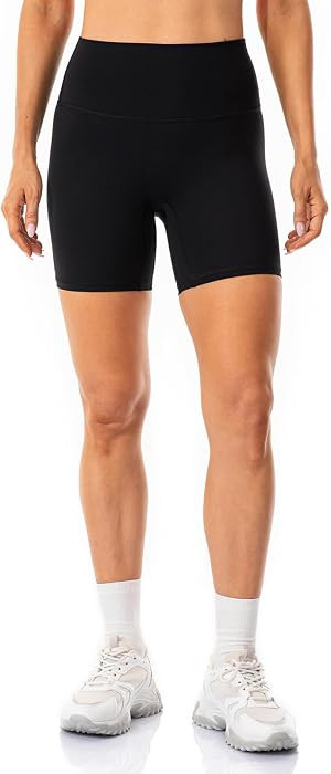 Lavento Women's All Day Soft Yoga Shorts 4"/ 6" - Workout Gym Running Active Biker Short for Woma... | Amazon (US)