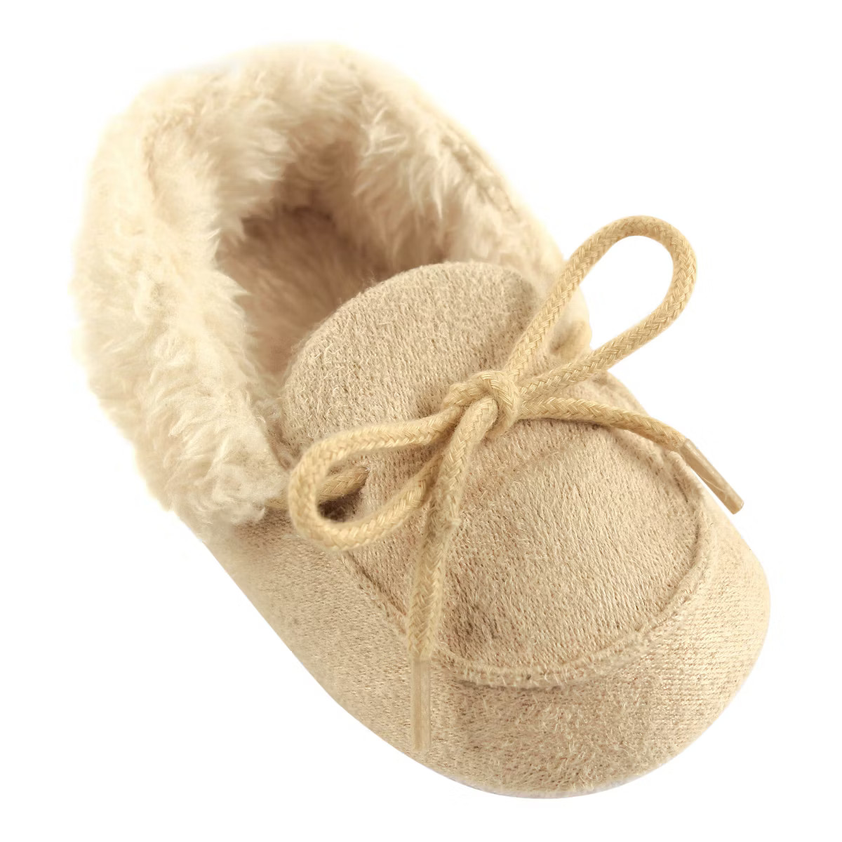 Luvable Friends Baby Girl Moccasin Shoes, Beige | Target