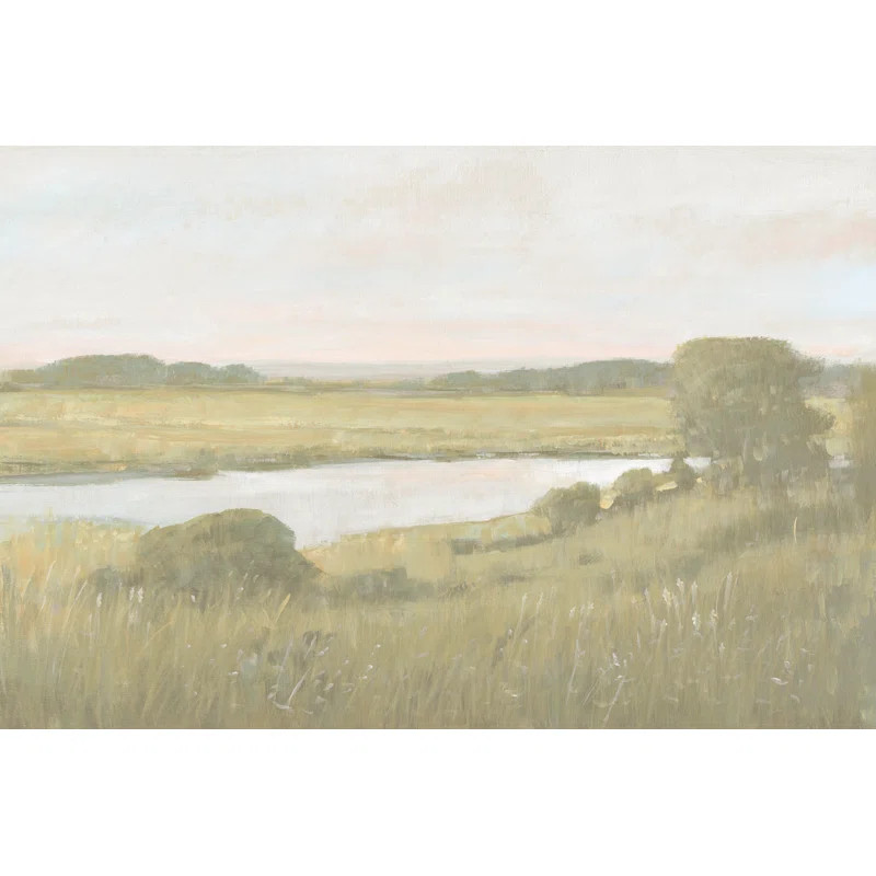 Ayrica Marsh Horizon At Dawn II On Canvas Print | Wayfair North America