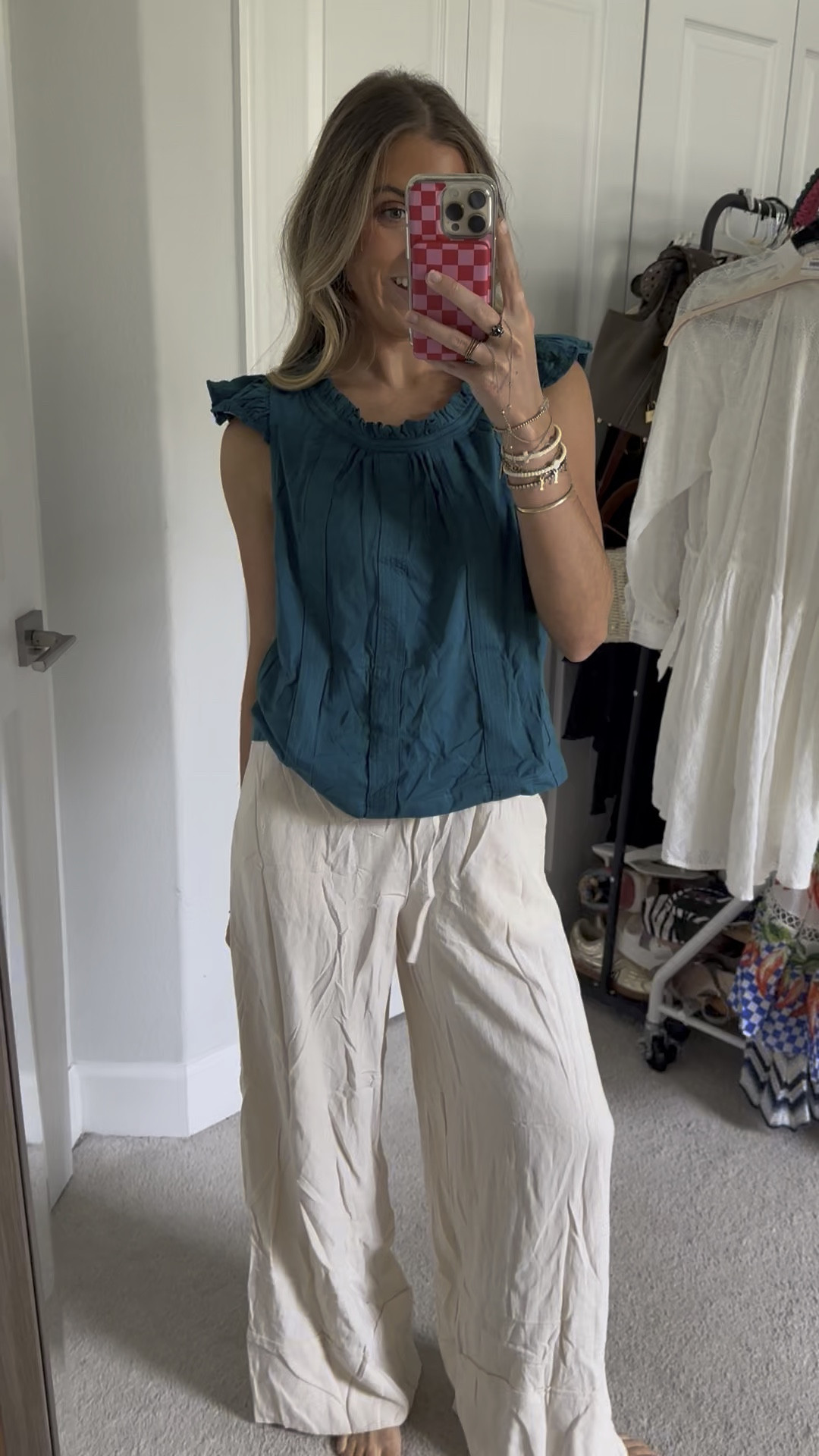 Amazon size small Women's Summer Ruffle-Shoulder Swing Tank Tops Pleated Peplum Crewneck Casual Tee Basic Loose Blouse Shirts

#freepeople #lookforless #affordablefashion #budgetfriendly #budgetfashion #freepeopleinspired #freepeopledupes #amazon #amzonfinds #amazonmusthaves #amazonvirtualtryon #amazonfavorites #amazonfashion #founditonamazon #founditonamazonfashion amazon haul, amazon clothing haul, affordable fashion, clothing haul, spring clothing haul, summer clothing haul, amazon fashion, amazon finds, amazon fashion 2025. 

#LTKSaleAlert #LTKFindsUnder50 #LTKStyleTip