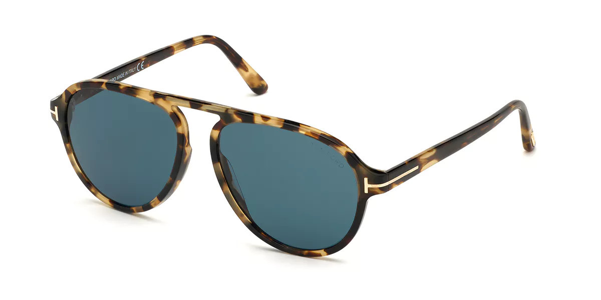 Tom Ford FT0756 TONY 55N Men's Sunglasses Tortoiseshell Size 57 | SmartBuyGlasses Global
