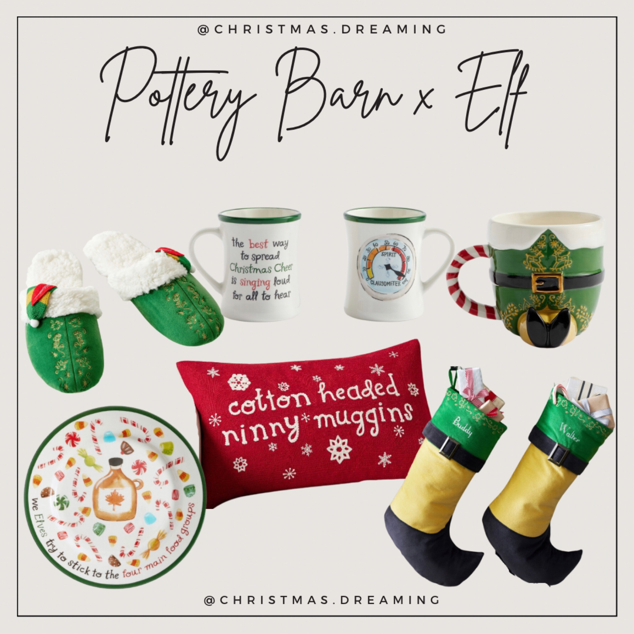 New Pottery Barn x Elf collection!

Stocking, mugs, dishwater, slippers



#LTKGiftGuide #LTKHoliday #LTKSeasonal