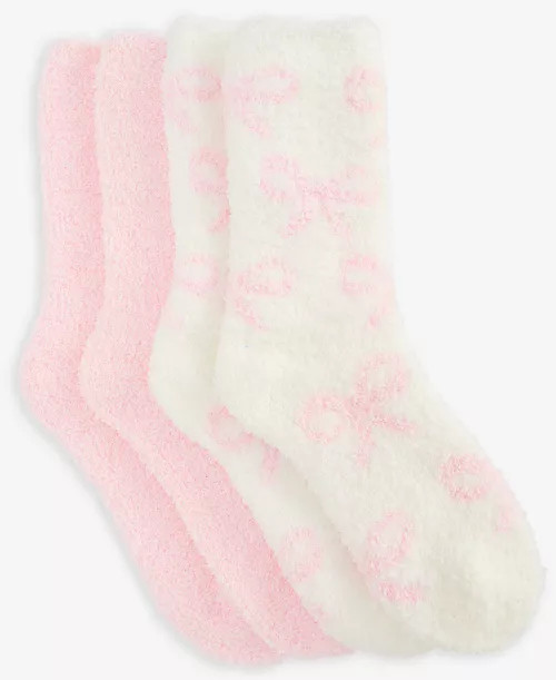 Charter Club Women's 2-Pk. Fuzzy Butter Socks, Created for Macy's - Macy's | Macy's