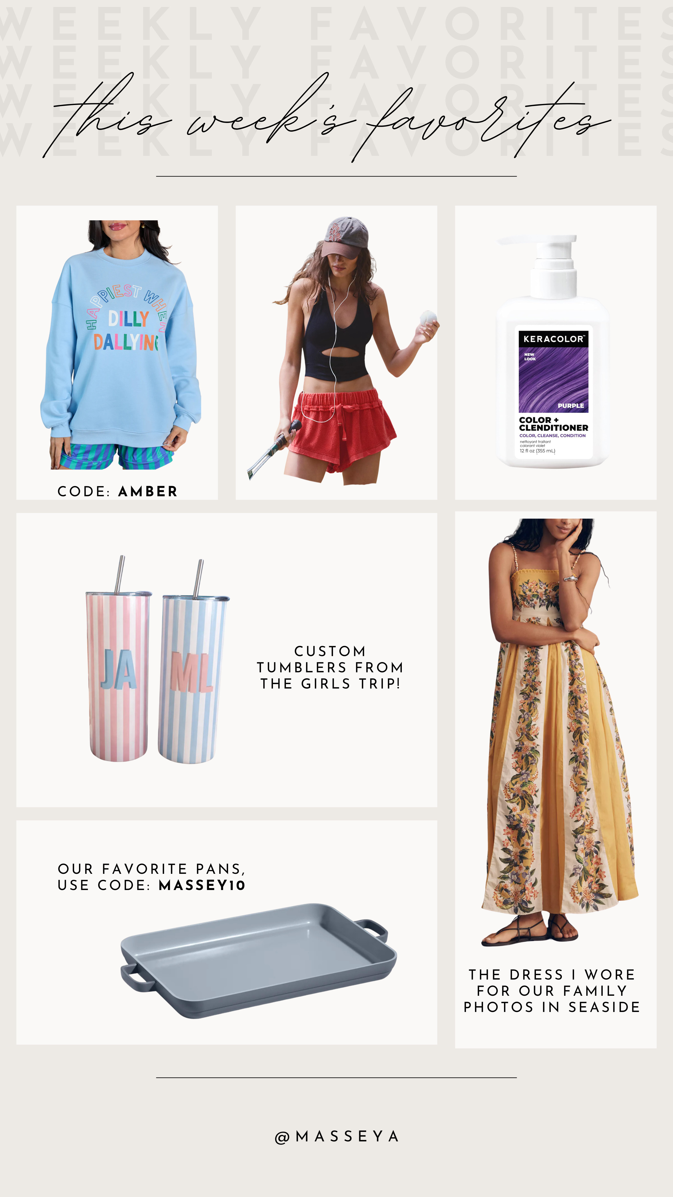 this weeks favorites!

weekly favorites, pink lily, temporary hair color, custom tumblers 

 #LTKSeasonal #LTKBeauty