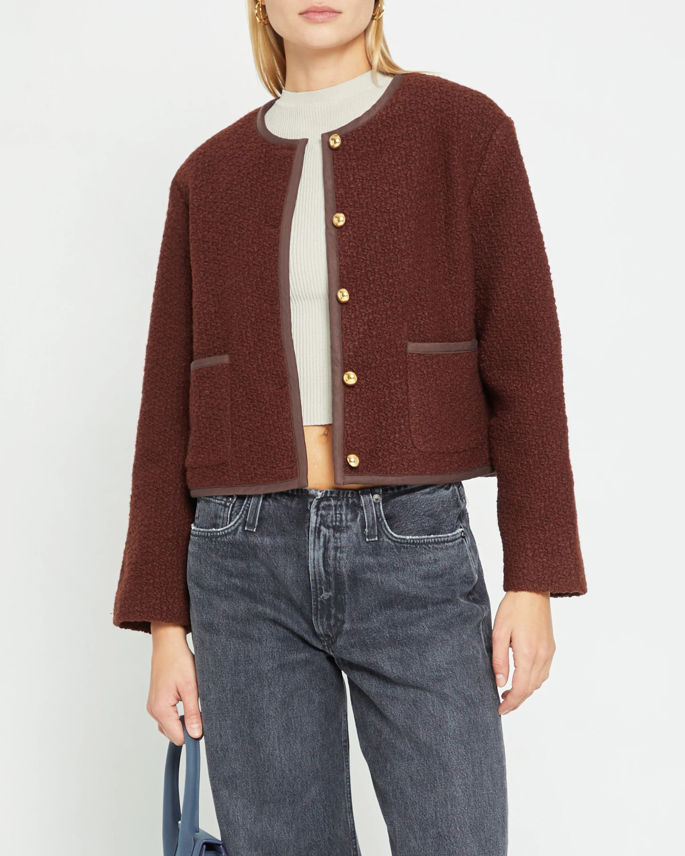 Joe Relaxed-fit Cropped Jacket | Few Moda