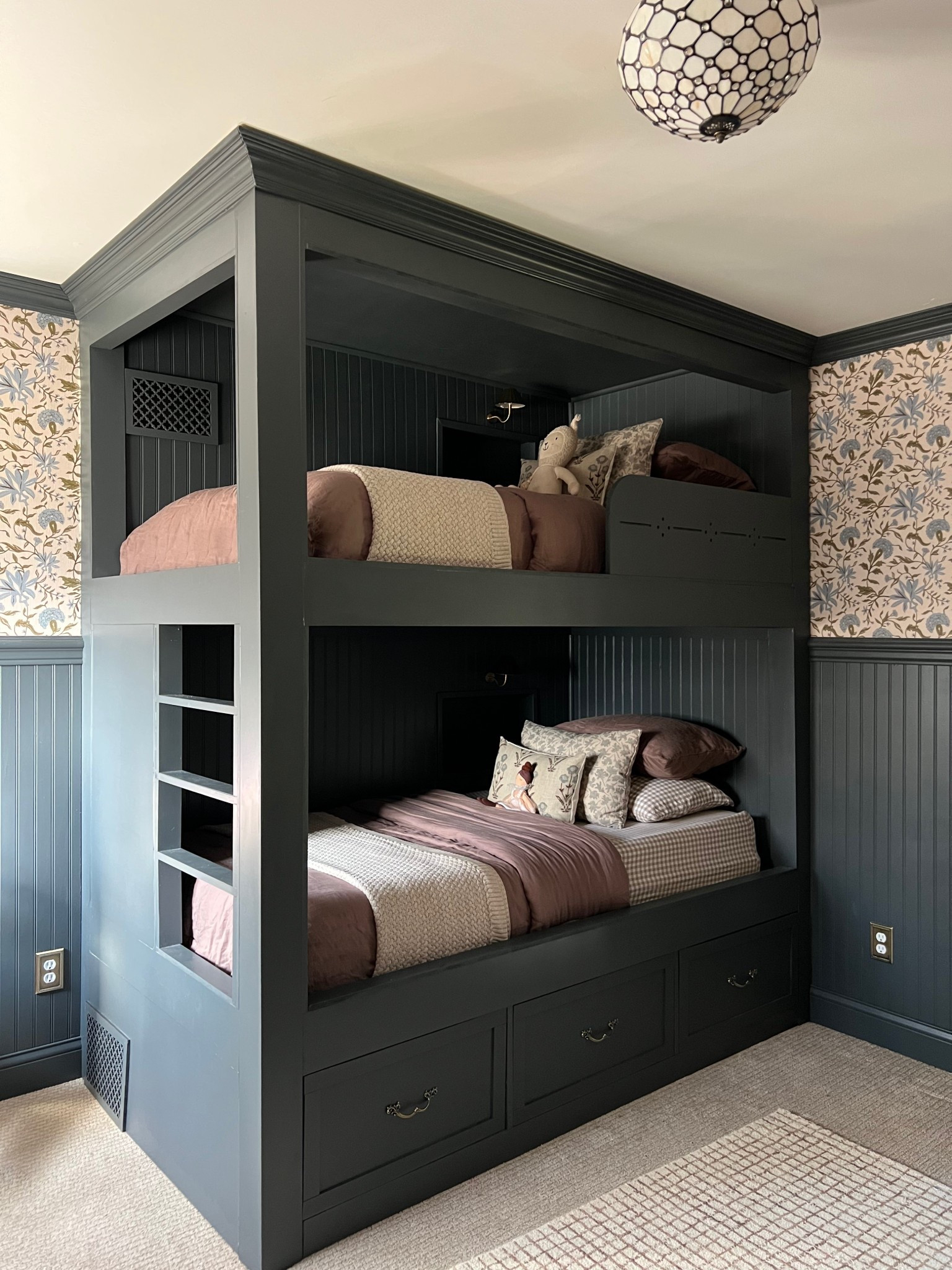 Our DIY Bunk Beds for the girls room are finally done! Minus curtains 🤪 they love them so much and I love how they came together! This was a first for us and such a fun project to work on. Plans coming soon! 

#LTKHome #LTKKids