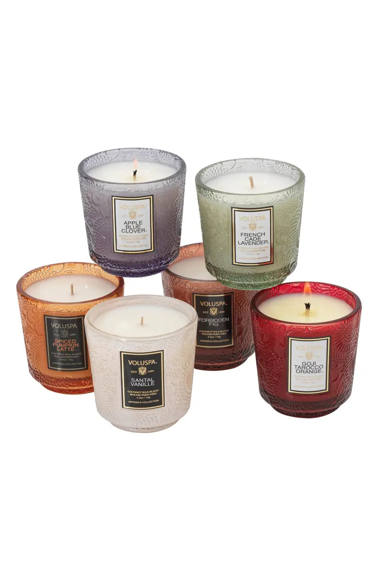 Japonica Mini Pedestal Candle Set | Nordstrom