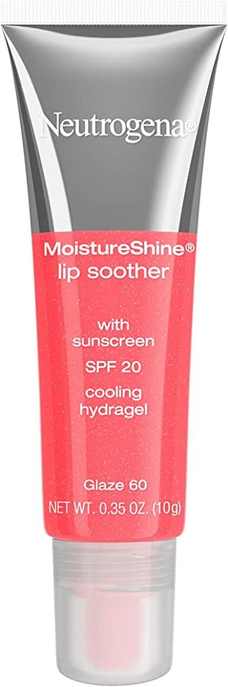 Neutrogena MoistureShine Lip Soother Gloss with SPF 20 Sun Protection, High Gloss Tinted Lip Mois... | Amazon (US)