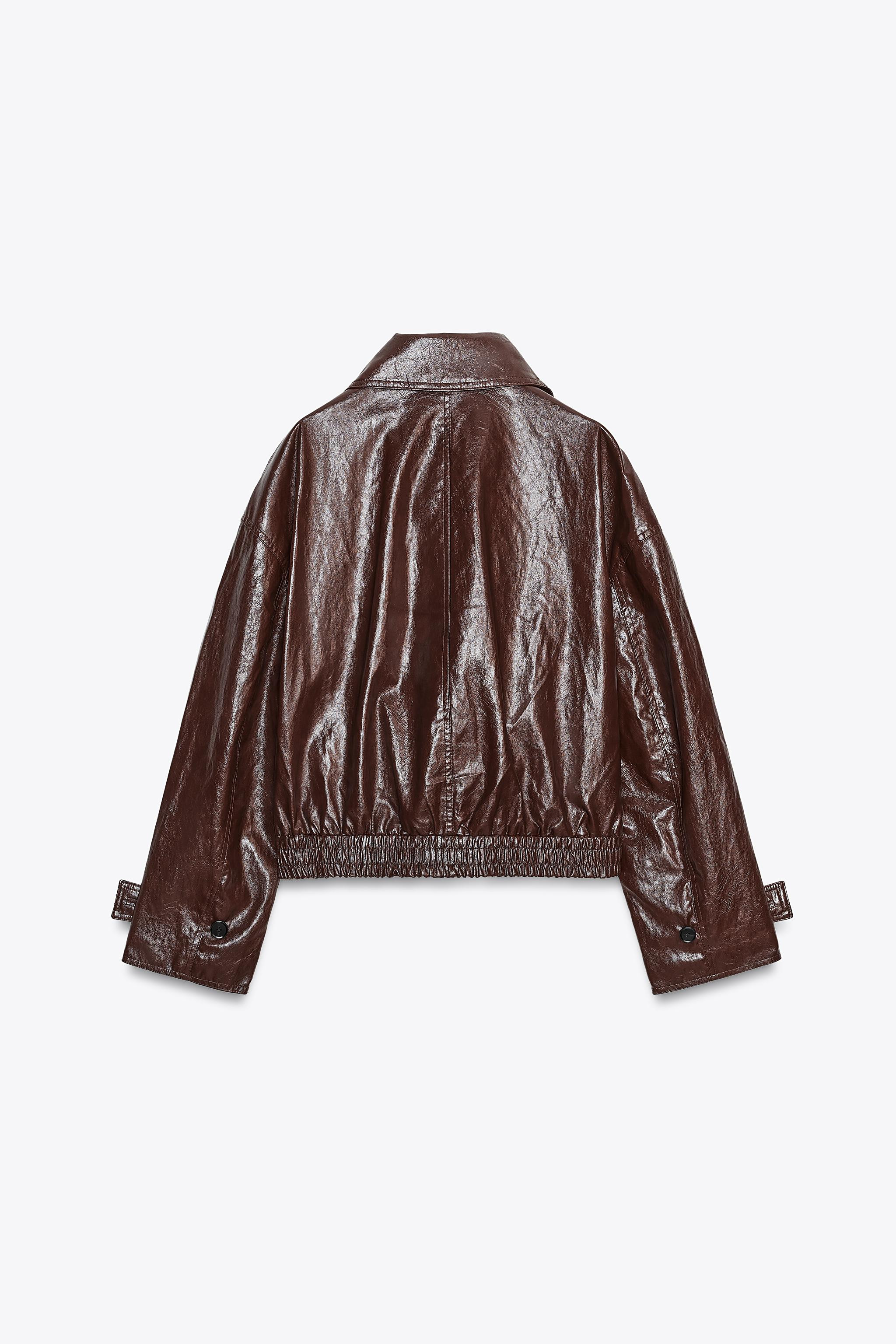 ZW COLLECTION SHINY JACKET | Zara Canada