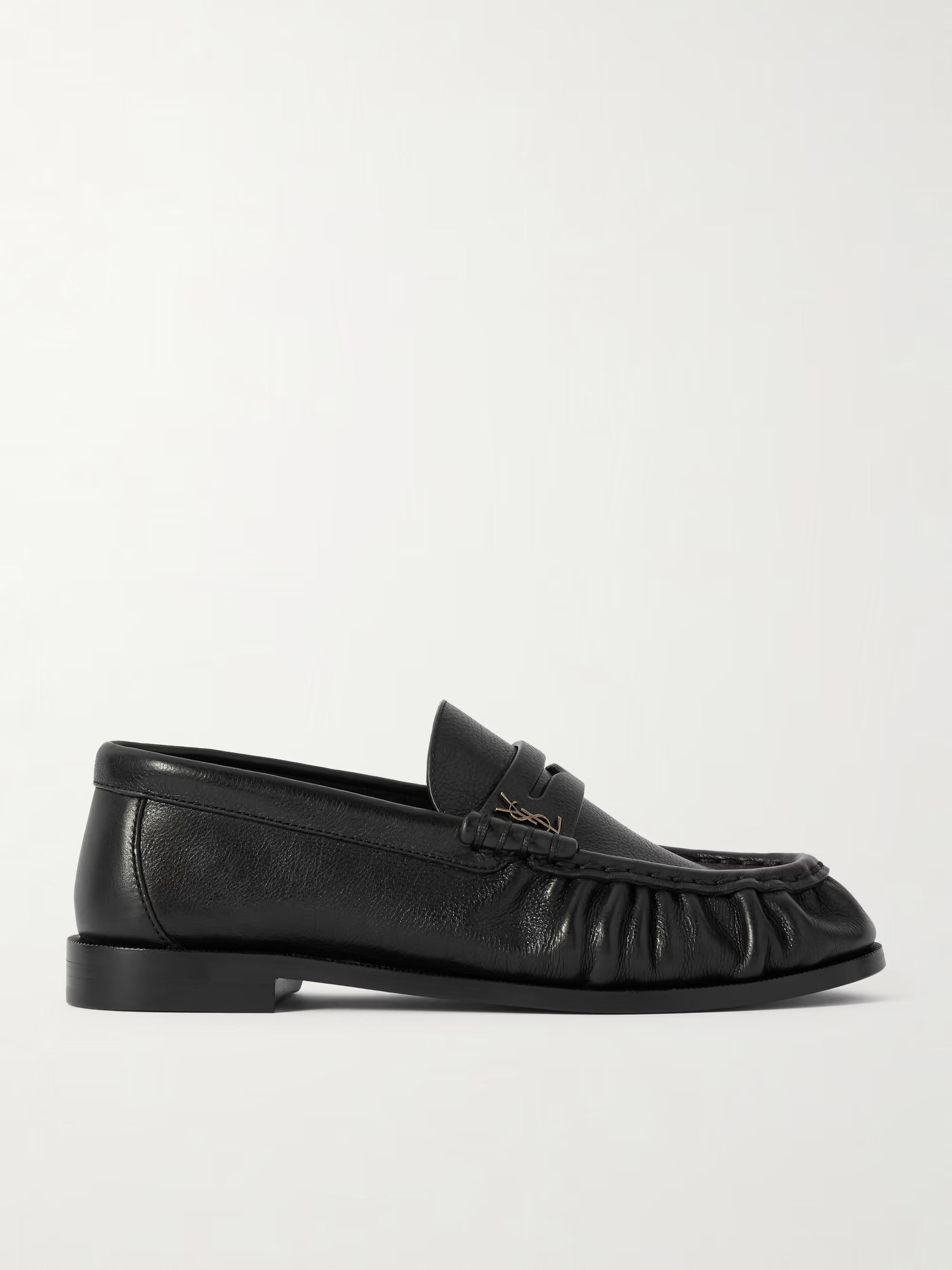 Le Loafer logo-embellished leather loafers | NET-A-PORTER (US)