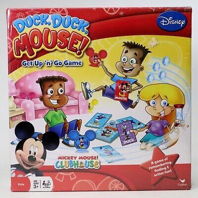 NEW Duck, Duck, Mouse! Get Up 'n' Go Board Game Disney Mickey Mouse Clubhouse | eBay US