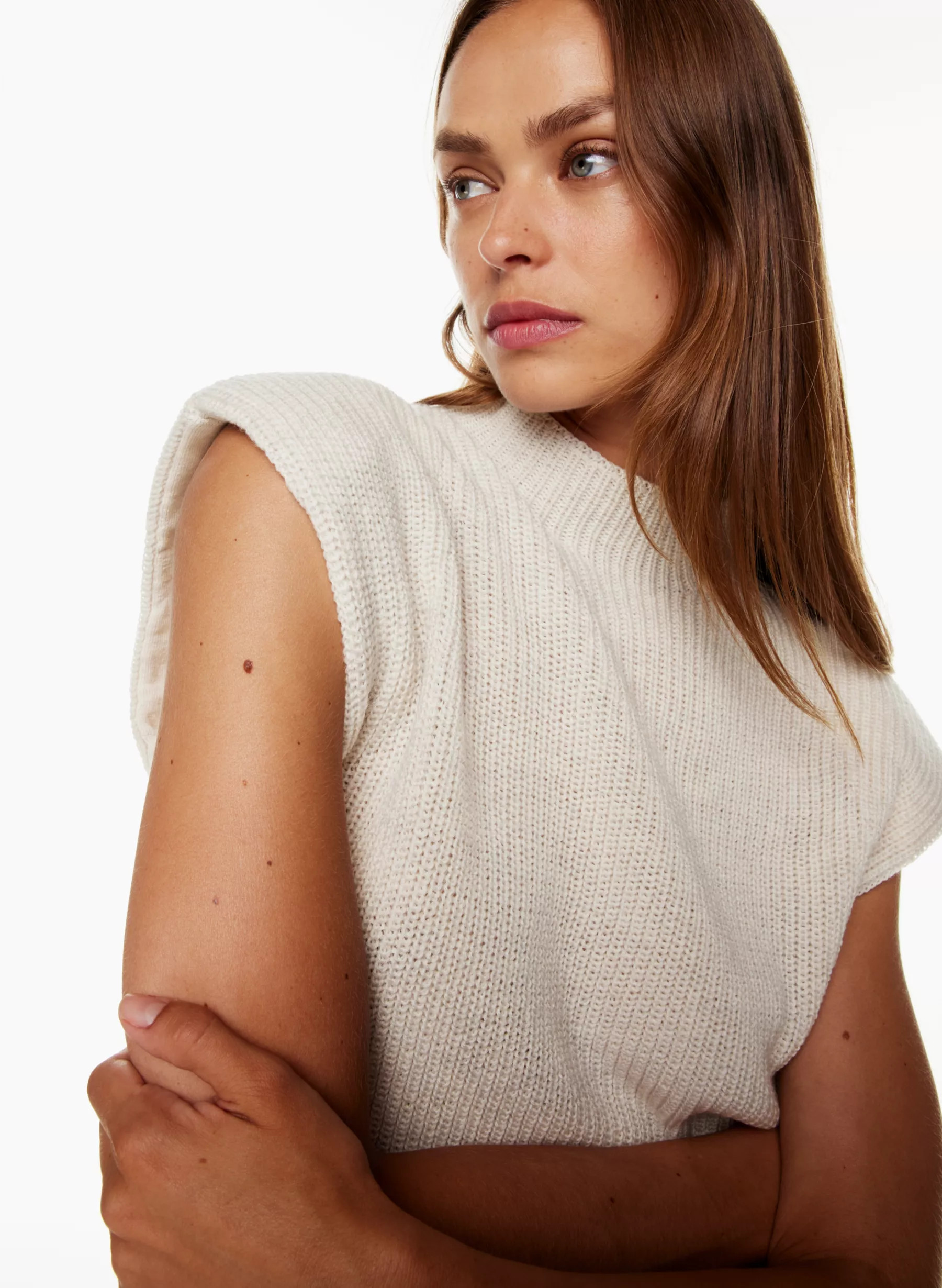 HAZLITT SWEATER VEST | Aritzia