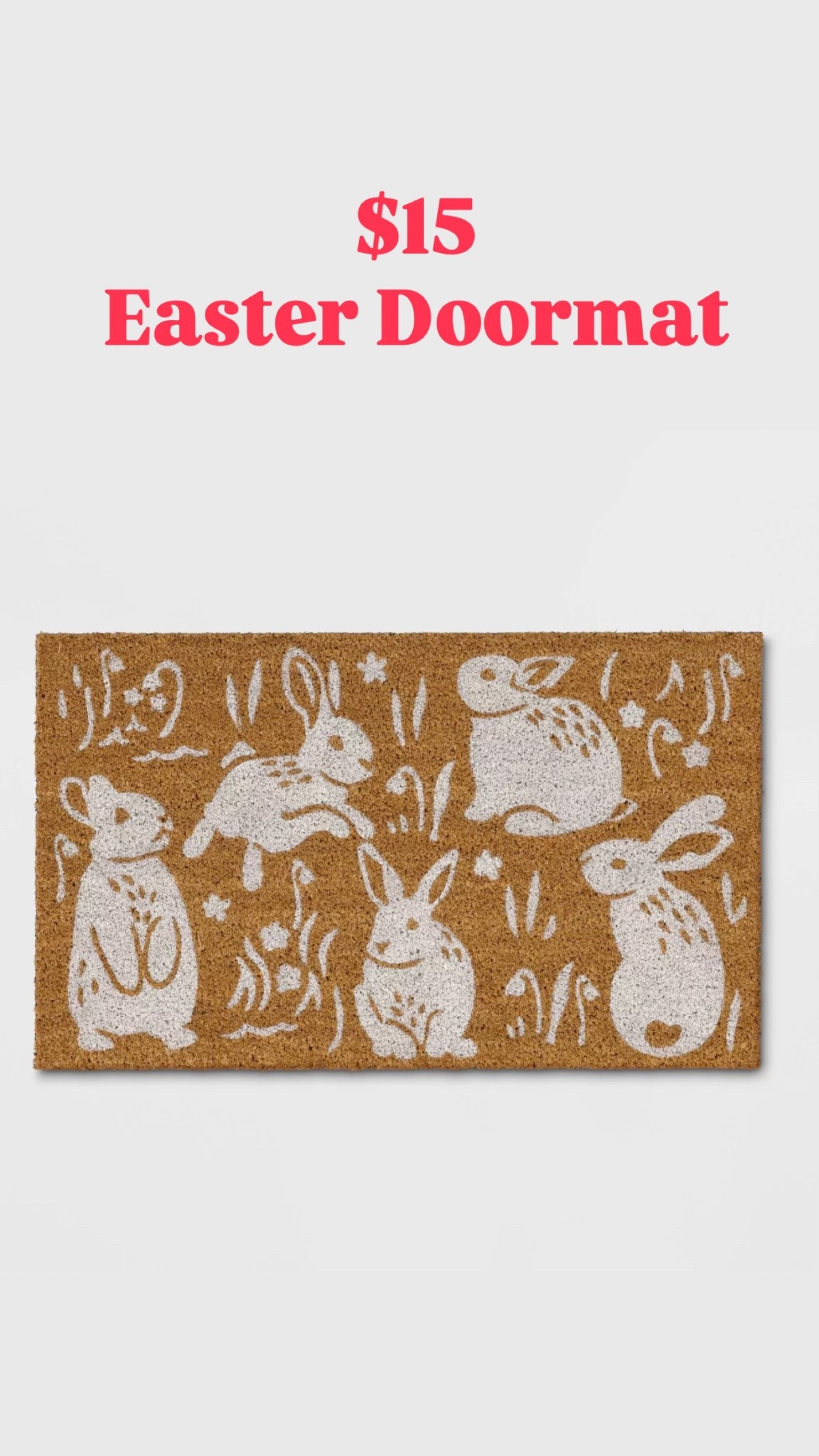 Easter doormat 
Easter porch 
Spring porch 

#LTKSaleAlert #LTKHome