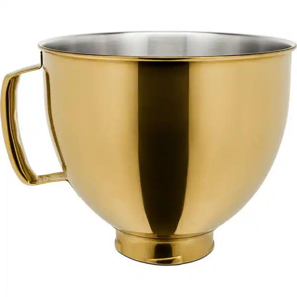 KitchenAid 5-Quart Tilt-Head Metallic Finish Stainless Steel Bowl in Radiant Gold - Bed Bath & Be... | Bed Bath & Beyond