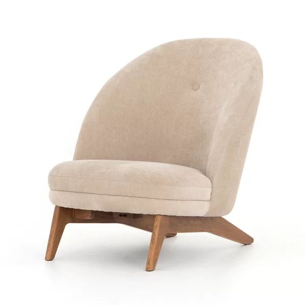 Leo 29.13" Wide Polyester Lounge Chair | Wayfair North America
