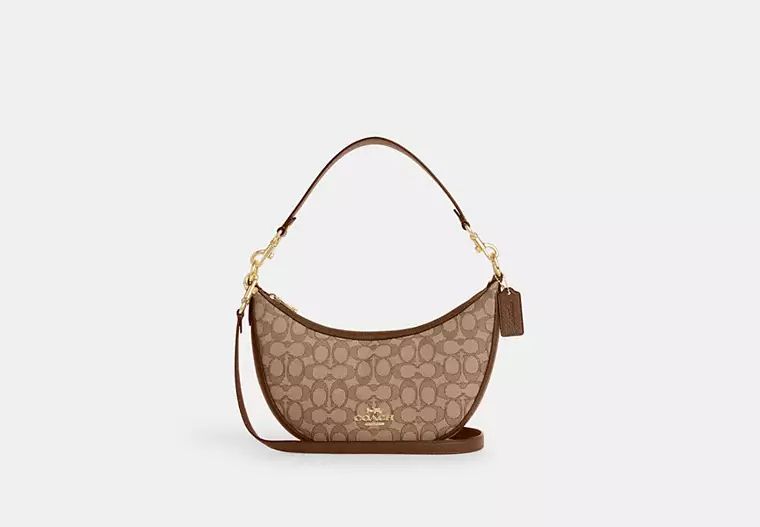 Aria Shoulder Bag In Signature Jacquard | Coach Outlet US