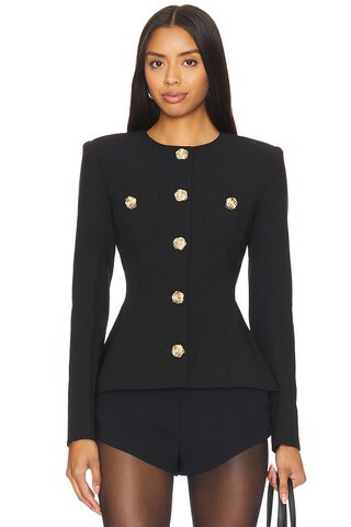 MAJORELLE Brooke Jacket in Black from Revolve.com | Revolve Clothing (Global)